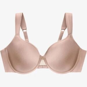 ThirdLove 24/7 Perfect Coverage Bra Size 44D Nude Natural Comfort Underwire
